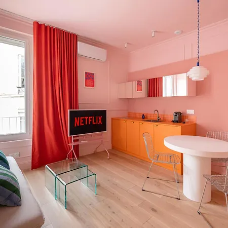 Apartament Pink - 4 Pax - Chartrons Jardin Public - Clim - Parking *