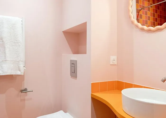 Apartament Pink - 4 Pax - Chartrons Jardin Public - Clim - Parking